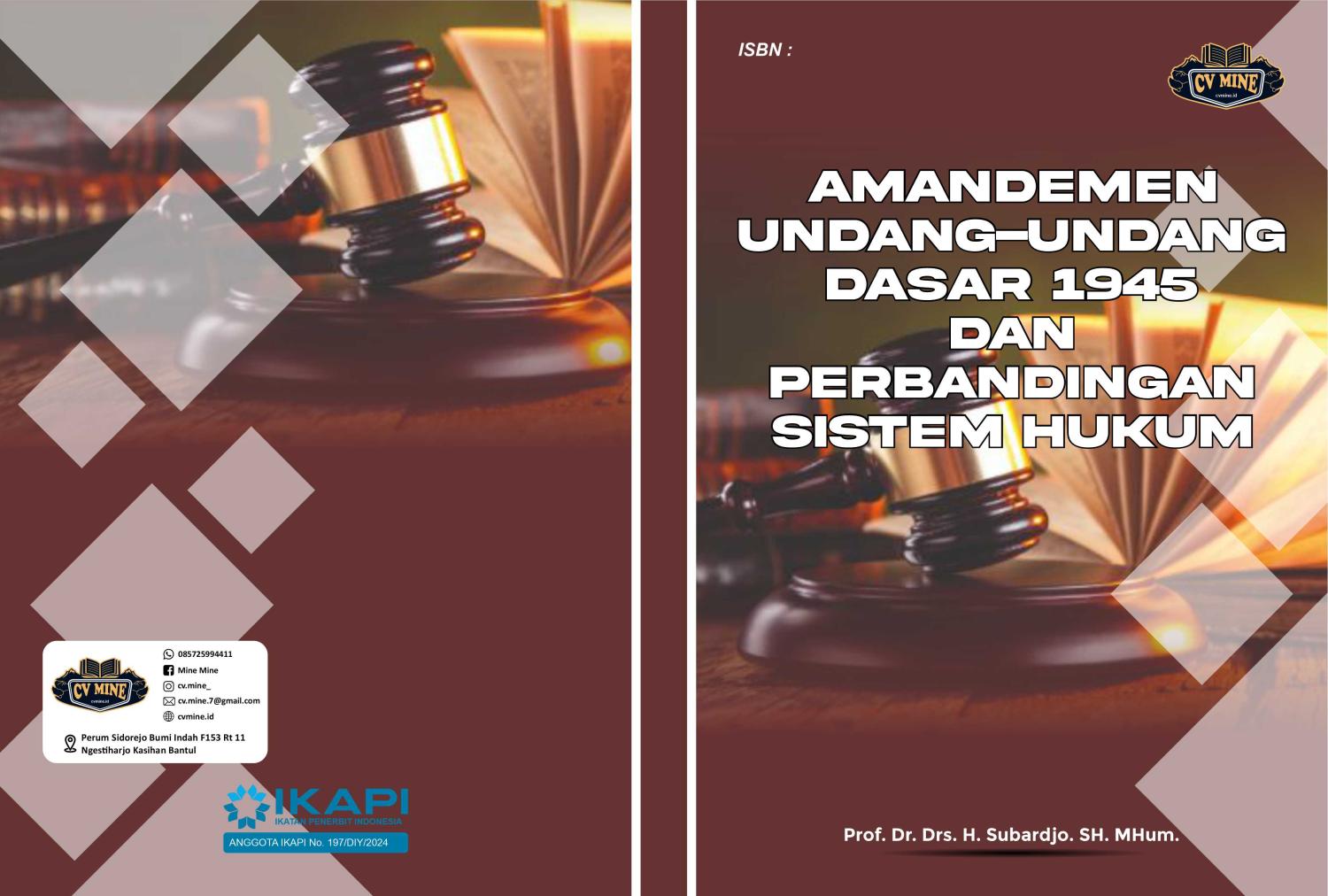 AMANDEMEN UNDANG UNDANG DASAR 1945 DAN PERBANDINGAN SISTEM HUKUM