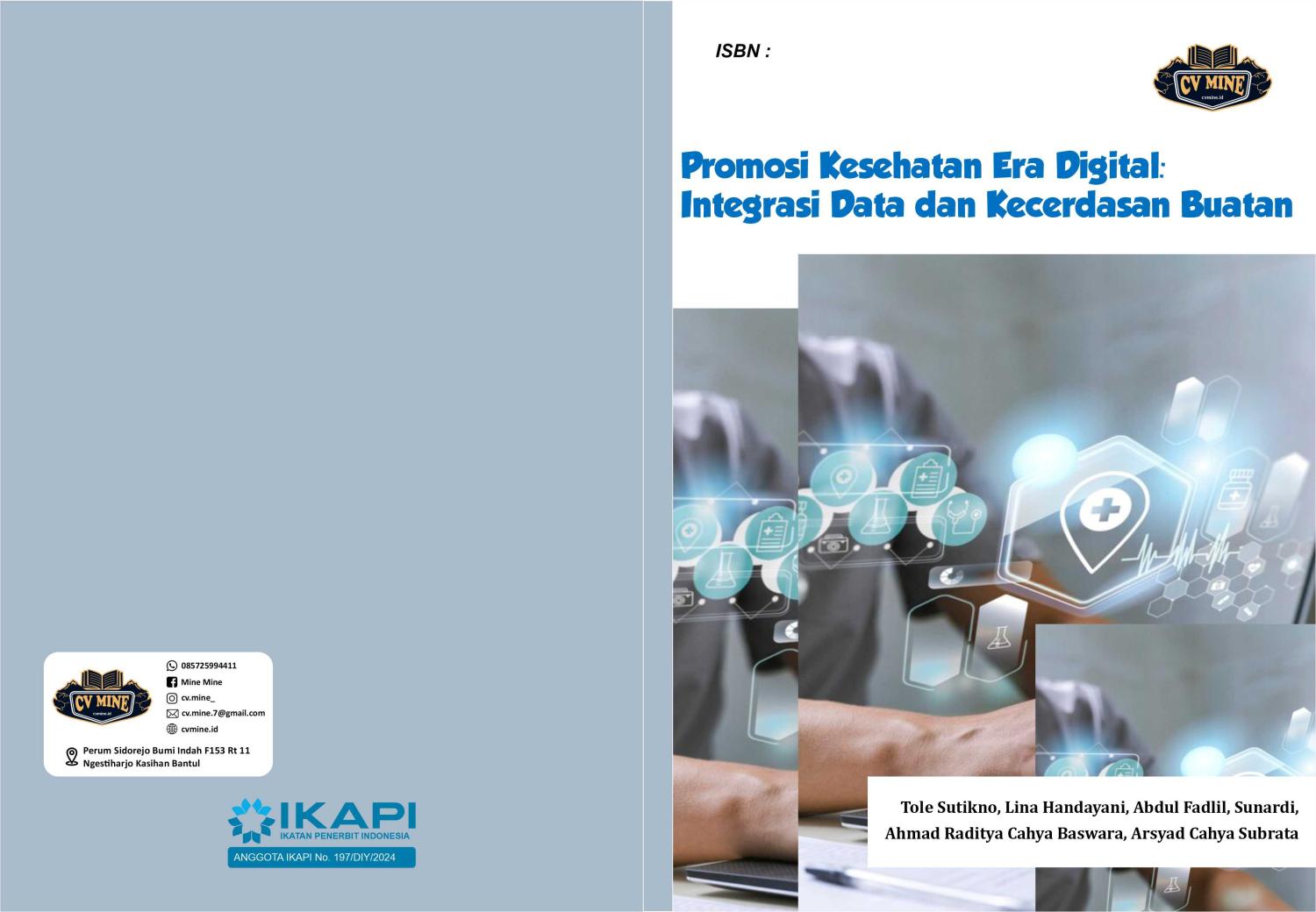 PROMOSI KESEHATAN ERA DIGITAL: INTEGRASI DATA DAN KECERDASAN BUATAN
